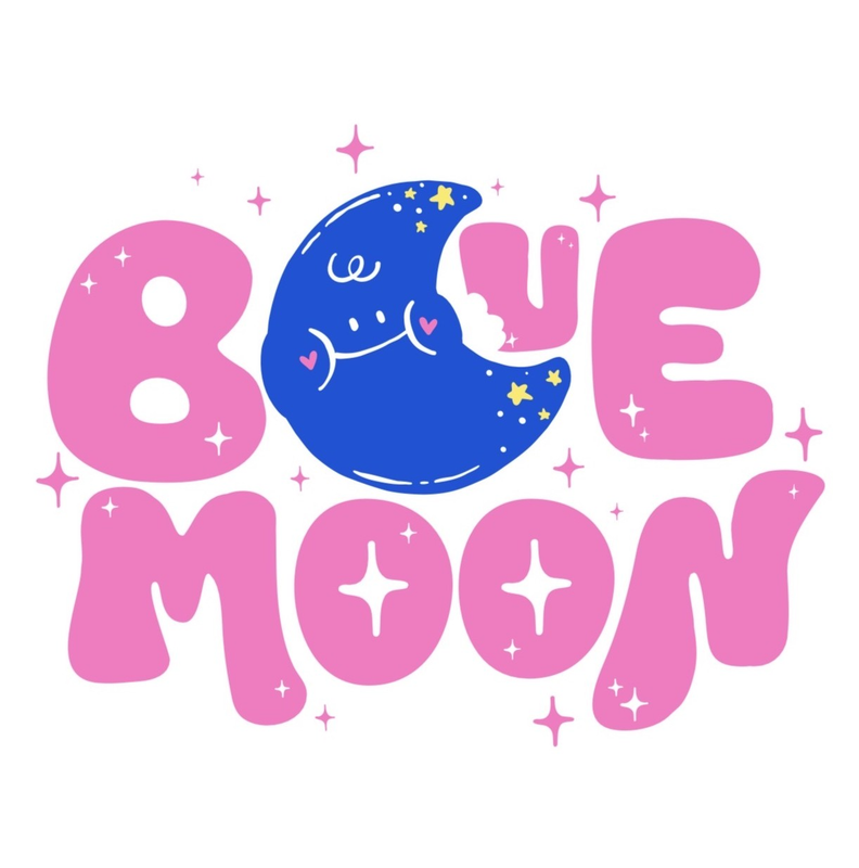 蓝月蛋糕咖啡泰式咖啡馆 官方 logo