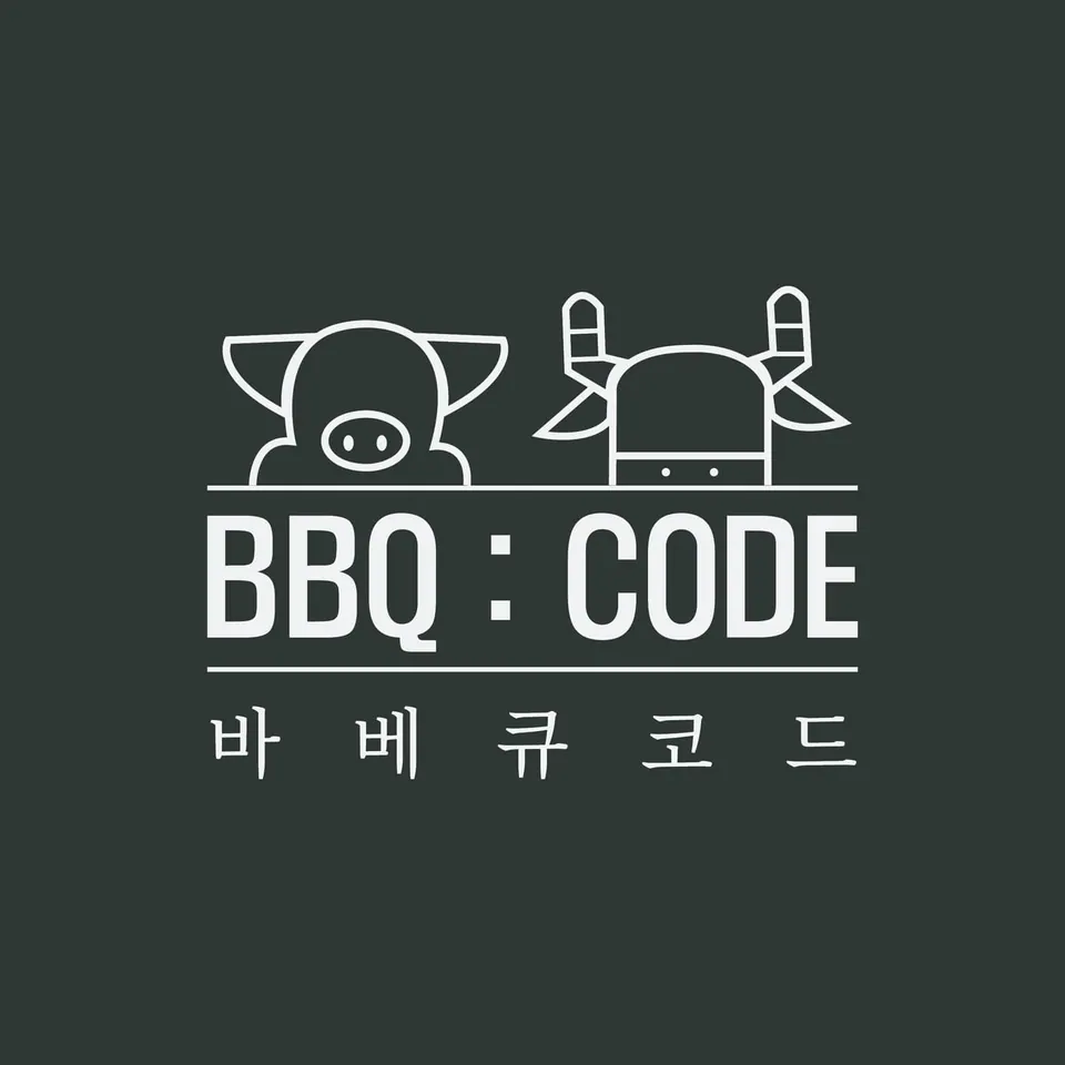 BBQ Code 韓式烤肉店標誌