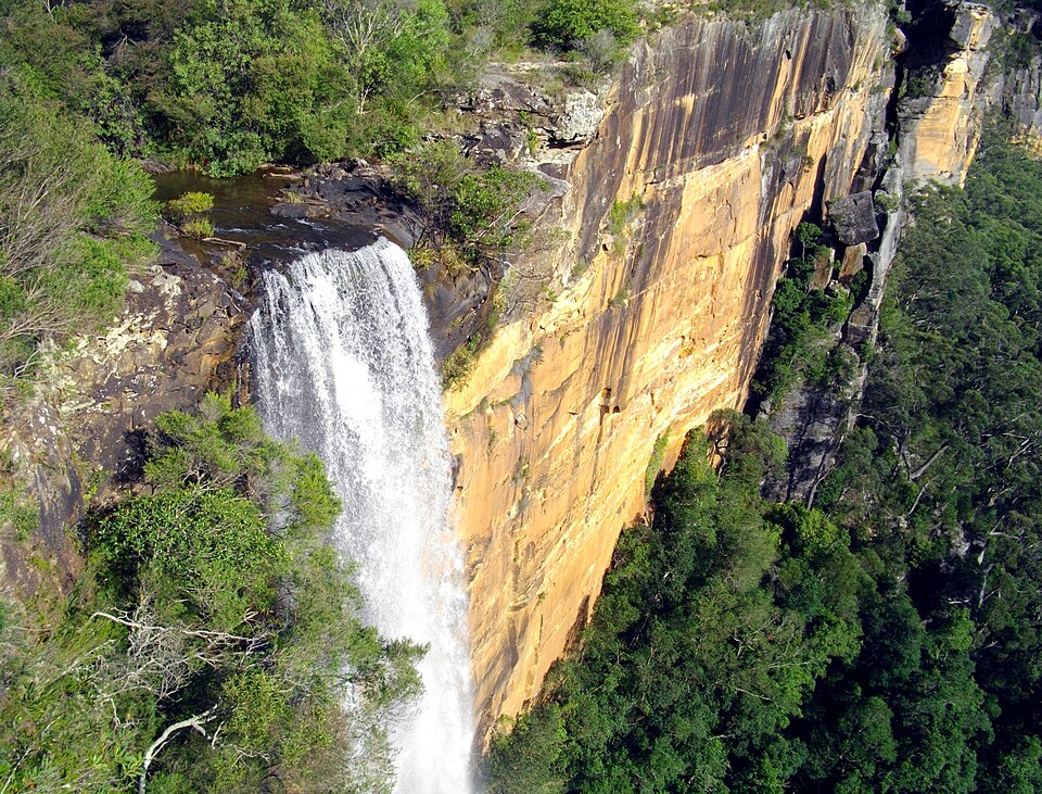 资料图：新州南高地的Fitzroy Falls瀑布（2009年摄），非涉案农场
