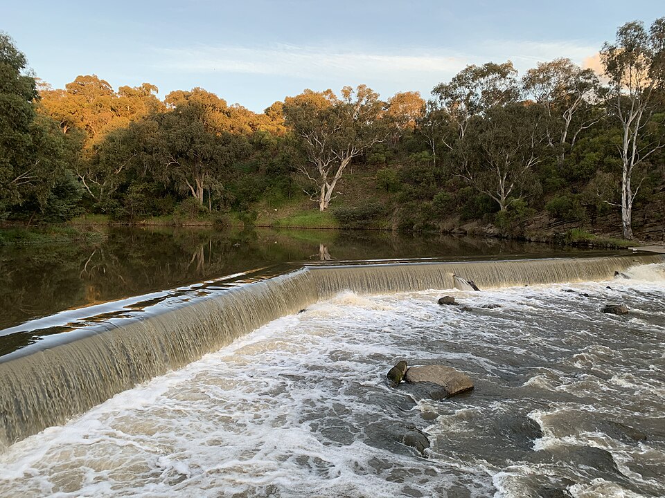 资料图:Yarra河上的Dights Falls(2021年摄)