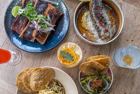 Hacienda Cocina Mexicana名录中的墨西哥菜品与饮品实拍
