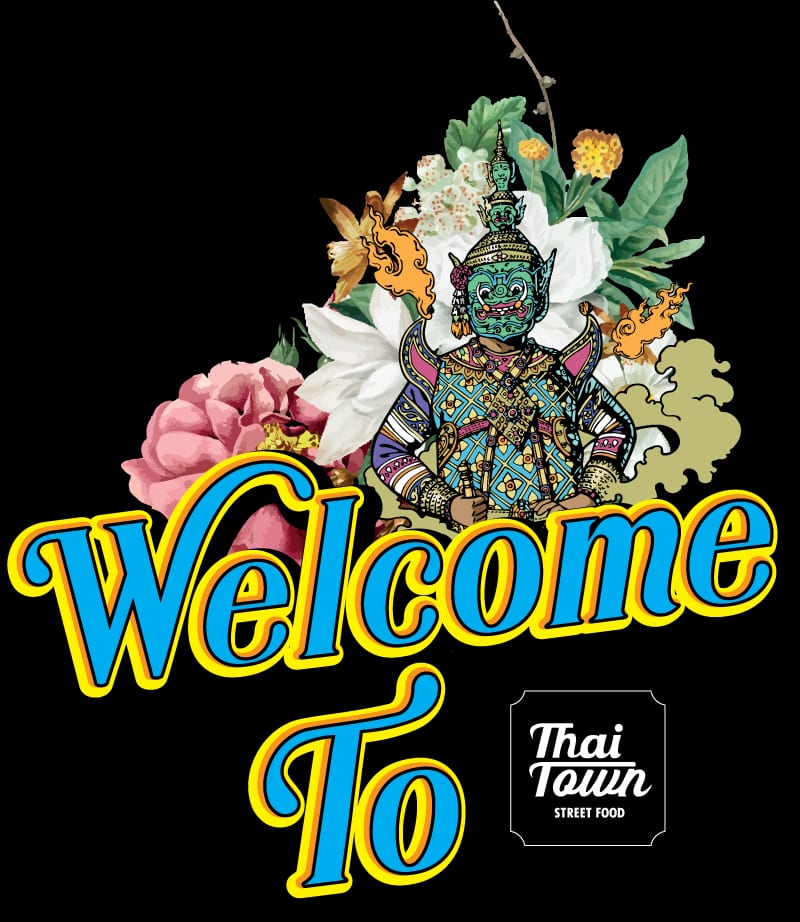 Thai Town Melbourne：QV泰式船面、咖喱与街头料理 官方 logo